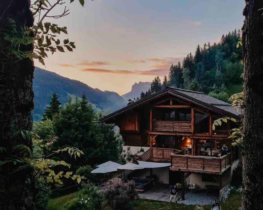 Superbe Chalet Les Contamines-Montjoie Eksteriør billede