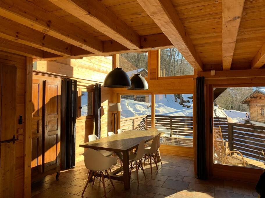 Superbe Chalet Les Contamines-Montjoie Eksteriør billede