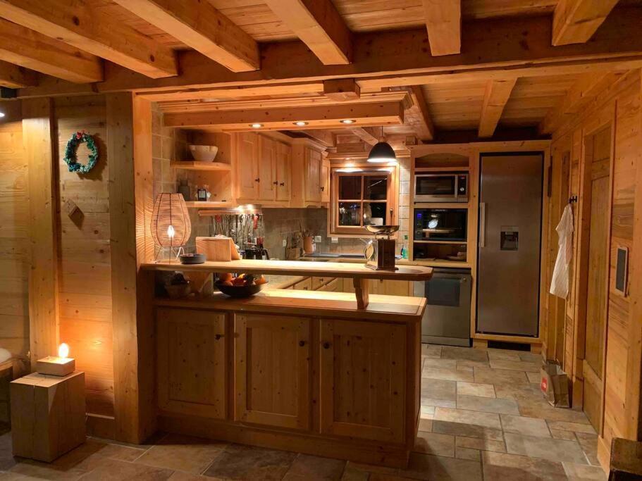 Superbe Chalet Les Contamines-Montjoie Eksteriør billede