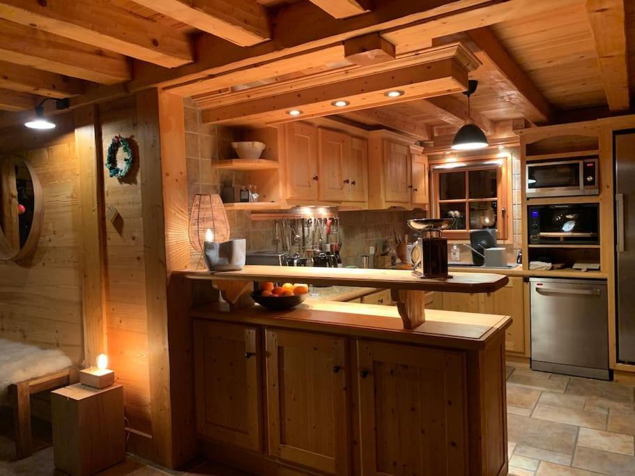 Superbe Chalet Les Contamines-Montjoie Eksteriør billede