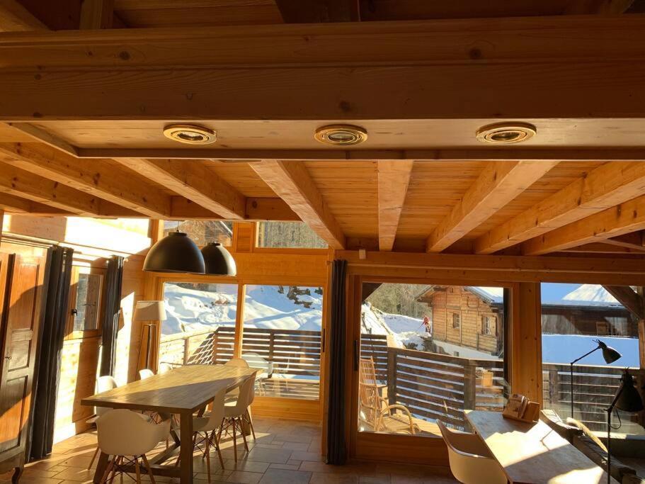 Superbe Chalet Les Contamines-Montjoie Eksteriør billede